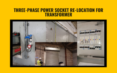Three-Phase Power Socket Re-Location For Transformer