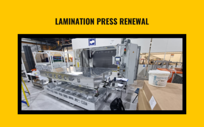 Lamination press renewal: Hale Engineering upgrades existing machinery to save costs on replacement