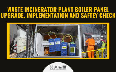 Waste incinerator plant boiler panel upgrade, implementation and saftey check