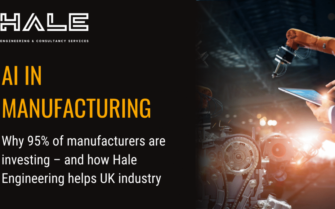 AI in manufacturing: why 95% of manufacturers are investing – and how Hale Engineering helps UKk industry