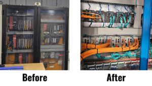 Case Study: PLC Modernisation of Industrial Incinerator Control System - before after